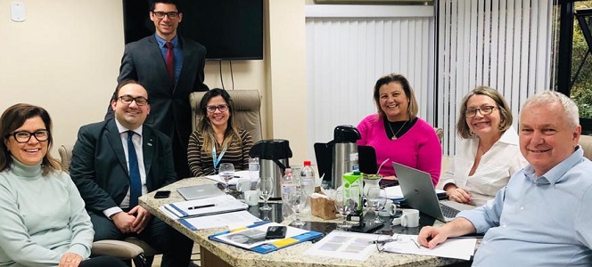 CRA-RS recebe visita do Diretor Administrativo e Financeiro do Grupo Hospitalar Conceição CRA-RS recebe visita do Diretor Administrativo e Financeiro do Grupo Hospitalar Conceição